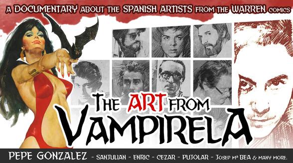 Hubo artistas españoles en la mítica Warren. El #docu <a href="/artofvampirella/">Vampi Rella</a> les rinde homenaje >> vkm.is/vampirela