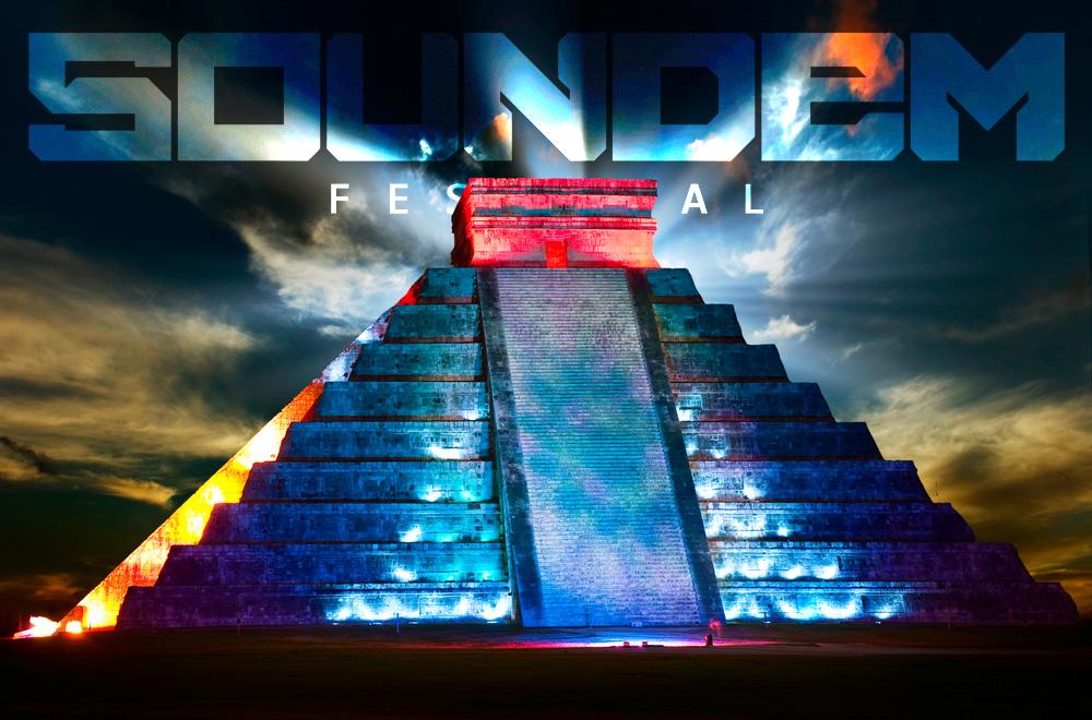 Ya sólo quedan HORAS.. Nuestra pirámide MAYA se está poniendo a tono para recibiros a todos en SOUNDEM FESTIVAL!