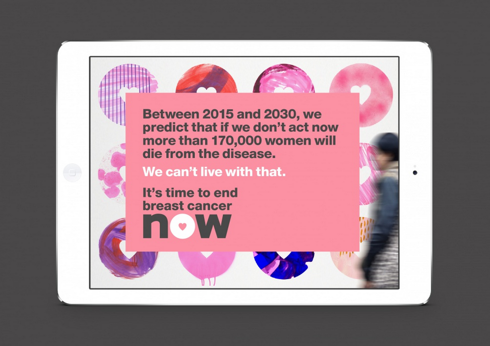 CADADesign's tweet image. A great campaign by @TheClearingNow for @BCCampaign #breastcancer #branding #design #charity theclearing.co.uk/breast-cancer-…