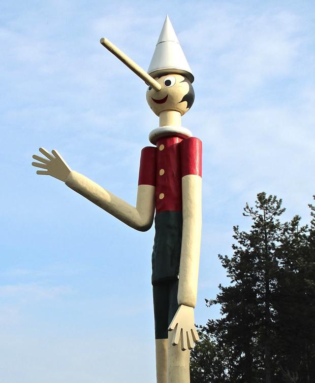 Parco di Pinocchio in Pescia. Photo credit: Wikipedia