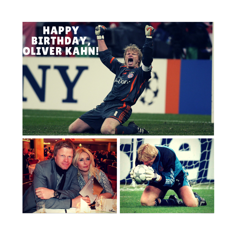 Happy Birthday, Oliver Kahn!
A born leader and a legendary player! Cheers! :) 