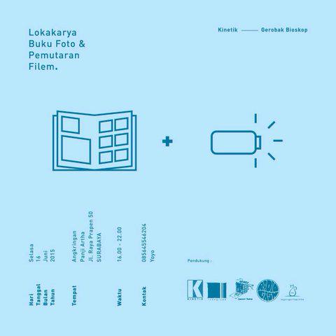 Lokakarya Buku Foto &amp; Pemutaran Filem / 16 06 15 / Angkringan Panji Artha / Raya Prapen 50 (samping SMP 39).