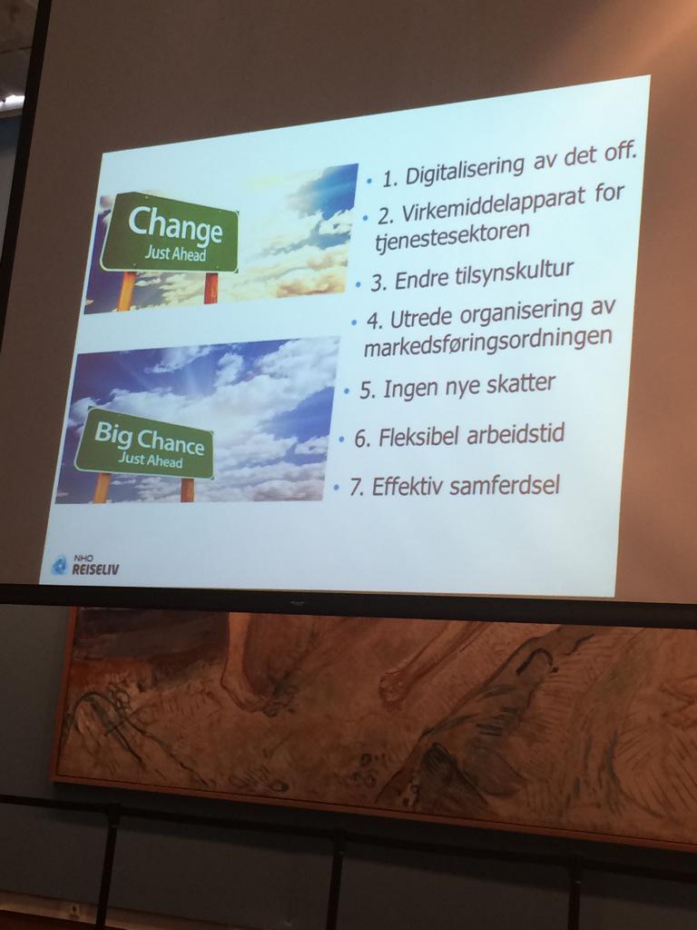 Syv viktige innspill fra <a href="/NHO_no/">NHO</a> #reiseliv til reiselivsmeldingen <a href="/Reisekristin/">Kristin Krohn Devold</a>