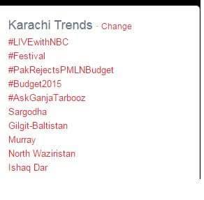BolTrends's tweet photo. #LiveWithNBC was top trend of Karachi on 6th June! http://t.co/lifgPYxdzY