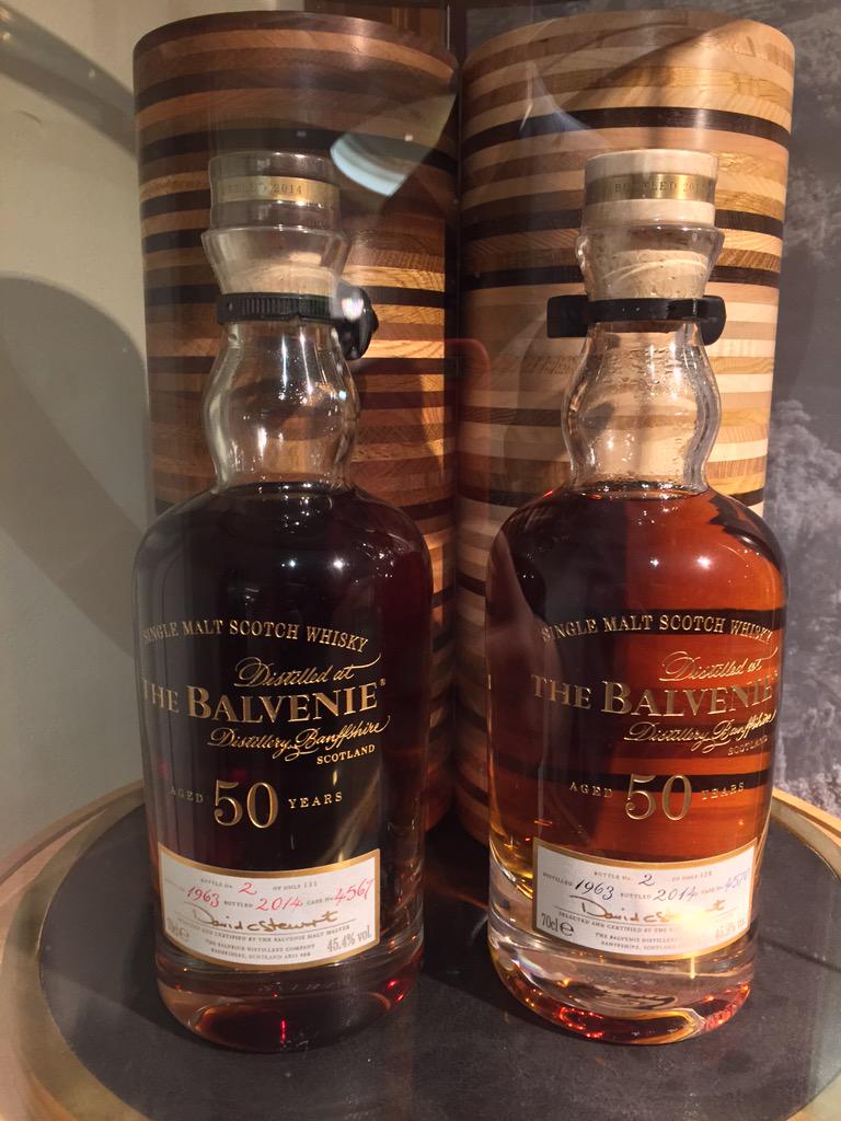 @TheBalvenie 50yo twins! @Harrods