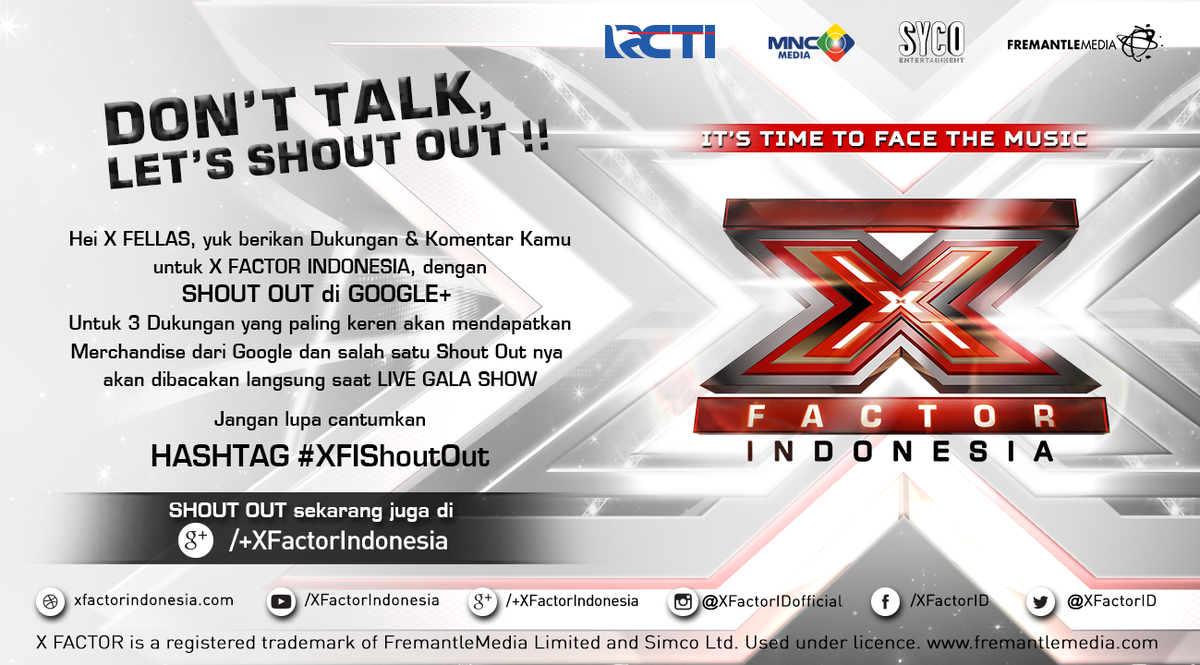 Mau komentar km dibacain <a href="/Robbypurba/">robby purba</a> di GALA LIVE SHOW?? Tulis di Google+ #XFactorID yuk >> dld.bz/XFIonGplus