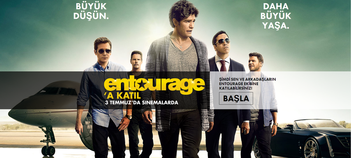 WarnerBrosTr's tweet photo. Arkadaşlarınla #Entourage ekibine katıl! Fragmana kendini eklemek için tıkla!
http://t.co/egXu01tD1s #EntourageMovie http://t.co/IuDsEFhaZy