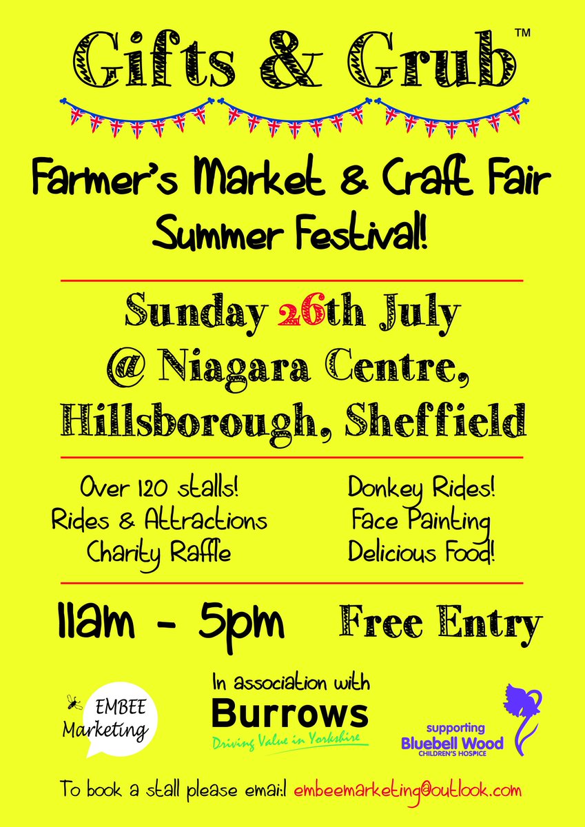 Amazing stalls booked for our #Niagara events! #GiftsAndGrub <a href="/Hummusija/">Hummusija</a> <a href="/BakeAtPoppies/">Poppies Bakehouse</a> @littleyorkpie <a href="/SimplyBrownie/">Sheila Young</a>
