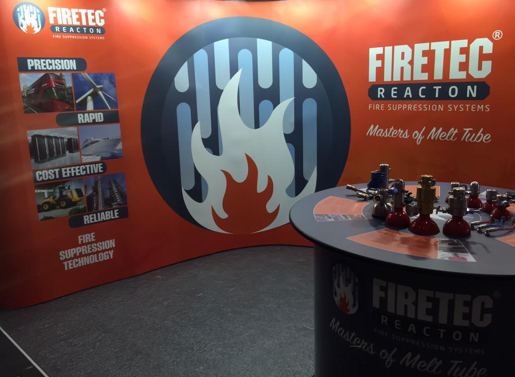 FiretecReacton's tweet image. Firetec Reacton are excited to be exhibiting at @FIREXIntl Come along to stand D85 and meet the team. 16th/18th June.