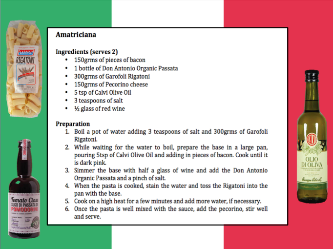 delgustoireland's tweet photo. Feast your eyes on this delicious Amatriciana Italian recipe. Spruce up Monday nights dinner #amazingamatriciana http://t.co/93RijNj1we