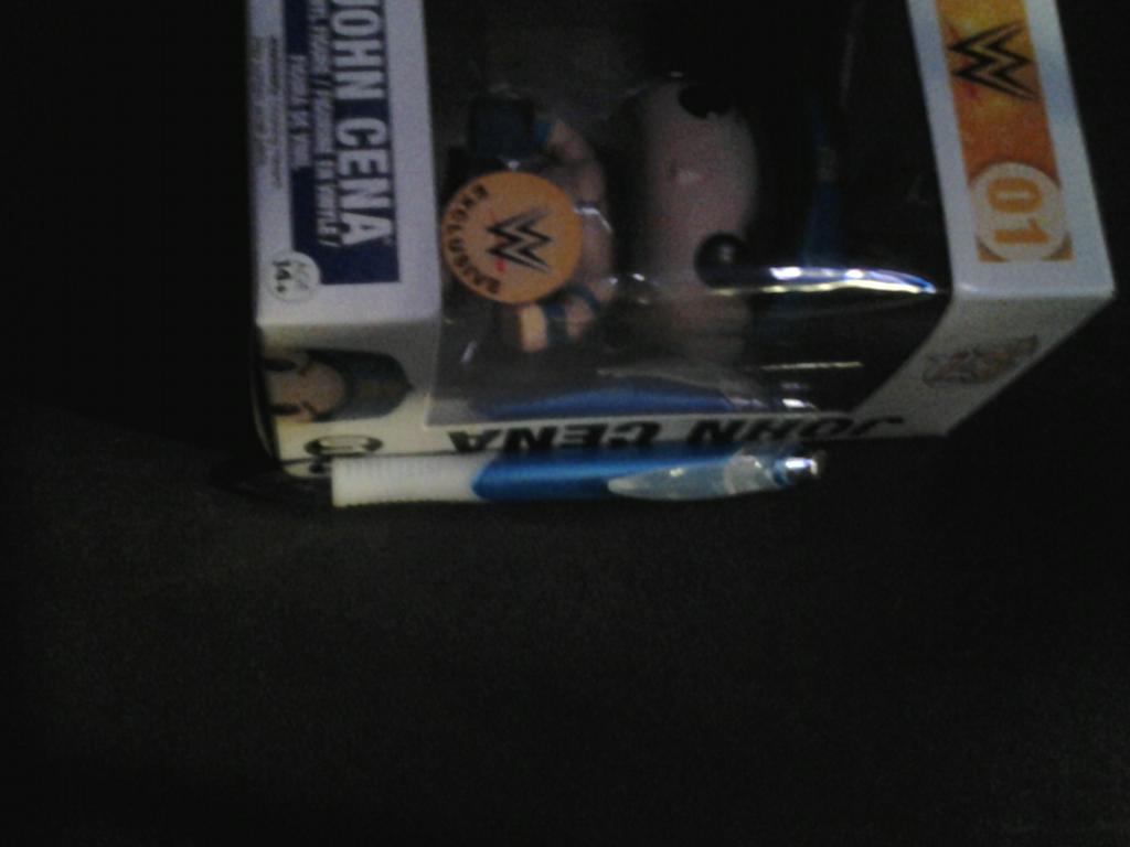 robinDCFC's tweet photo. John Cena used my debra corn pen to sign this. # Debra Corn Foster Care #foster care #wwe #John Cena. ;) http://t.co/SrUj5kYwY4