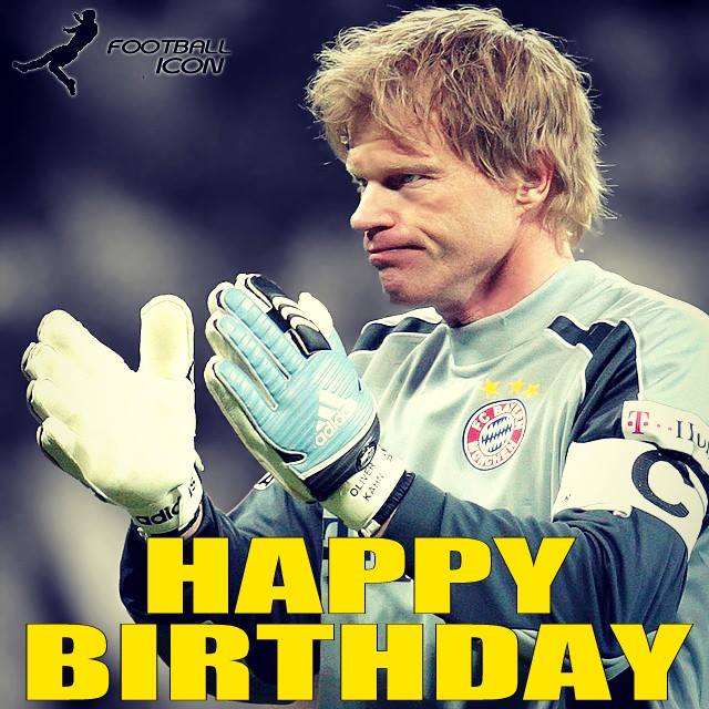HAPPY 46th BIRTHDAY, OLIVER KAHN!
One of the Best goalkeeper in the world! 