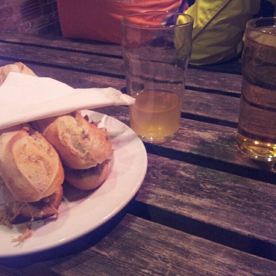 Larger pulled pork ? <a href="/Burger_Lad/">Burger Lad</a> we have the largest baguettes filled with pulled pork, sage stuffing &amp; apple sauce