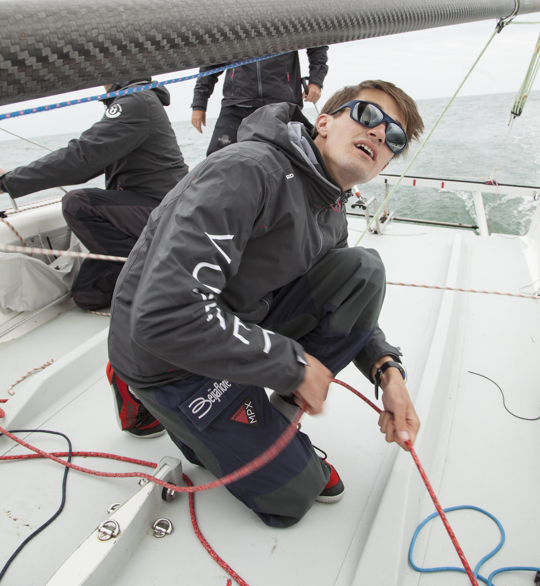 "Always watch out the boom when the boat changes its direction" M. Greggory, #Vuarnet #TDBI vuar.net/1BdZuod