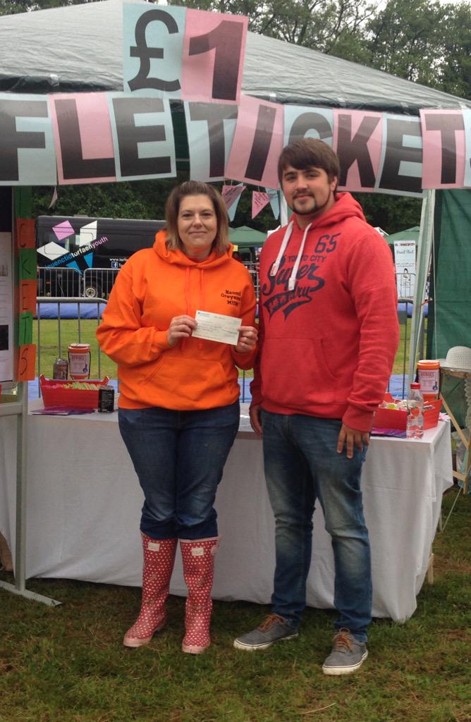 On Saturday we donated £1,170 for a 5 year old boy with autism to have a service dog to help with his needs
