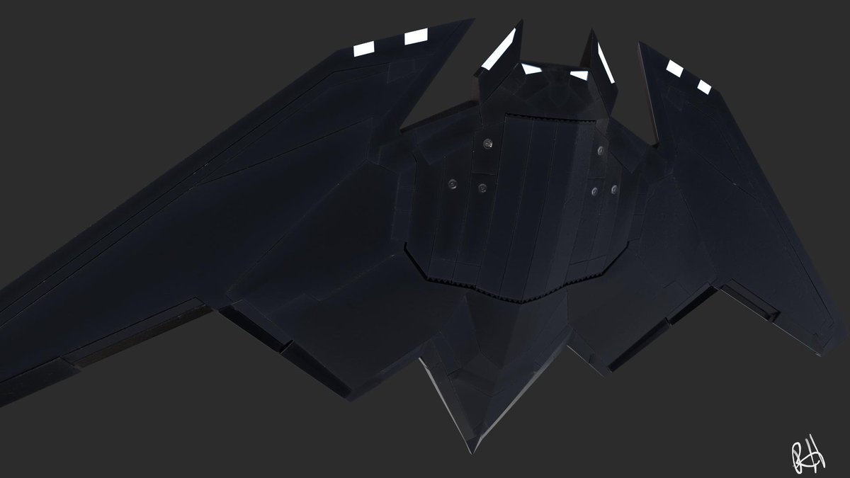 Dragonrlh's tweet photo. Slowly adding detail to the #Batstealth. Made basic materials but I will be making new ones later on. http://t.co/iqqZyn6Q6Z