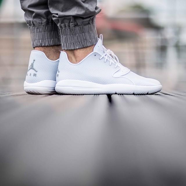 Sneaker Shouts™ on Twitter: "On foot look at the White/Wolf Grey Jordan  Eclipse Synthetic Sizes available on NDC here -&gt; http://t.co/Afw0ScYLcr  http://t.co/XpxOLJVqxB" / Twitter