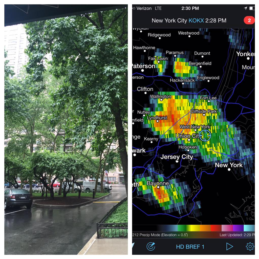 DylanDreyerNBC's tweet image. Once again I&apos;m stuck in the rain without an umbrella...and it&apos;s only going to get heavier! #meteorologistproblems