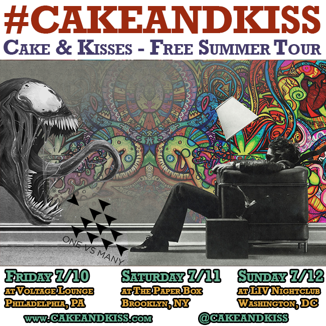 cakeandkiss's tweet photo. #CAKEANDKISS Free Summer Parties Fri 7/10 in Philly, Sat 7/11 in Brooklyn &amp; Sun 7/12 in DC. Come celebrate life #1vsM http://t.co/gYHzBExcpp