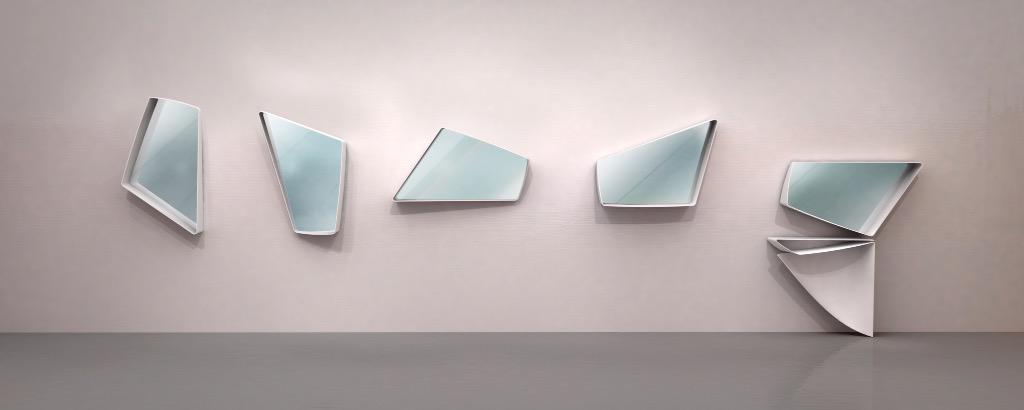#PhilipMichaelWolfson #DLine Desk #Desk #Mirror #white #version #design