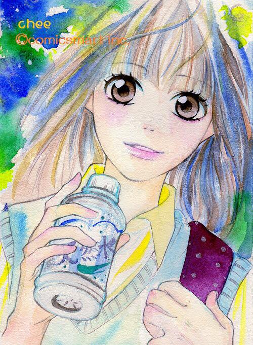 ちー Chee スランプ脱出イラスト第1弾 ง ง アナログ透明水彩です 主線 シャーペン 透明水彩 ホルベイン ハイライト ポスターカラー 今日のイラスト 透明水彩 Http T Co 8uocgumdpl