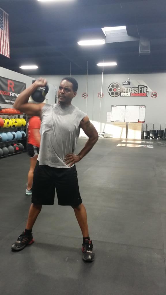 robnorth1775's tweet image. My new morning PT is Crossfit! It made me pay for every sinful bite that ice cream! #puddleofsweat