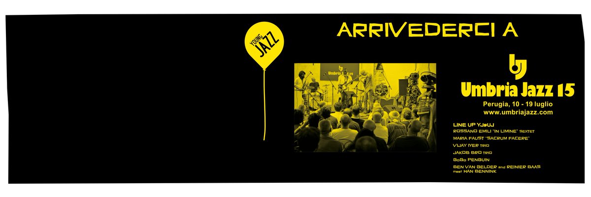 #GenteGezz ci si vede a <a href="/UmbriaJazz_OFC/">Umbria Jazz</a>. Anche quest'anno siamo nel loro cartellone, grazie :) #LineUp nella foto.
