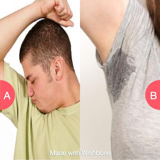 AnielaStevenson's tweet photo. What's worse...body odor or sweat stains? http://t.co/R20rDtqHhw http://t.co/mofsYumHwF