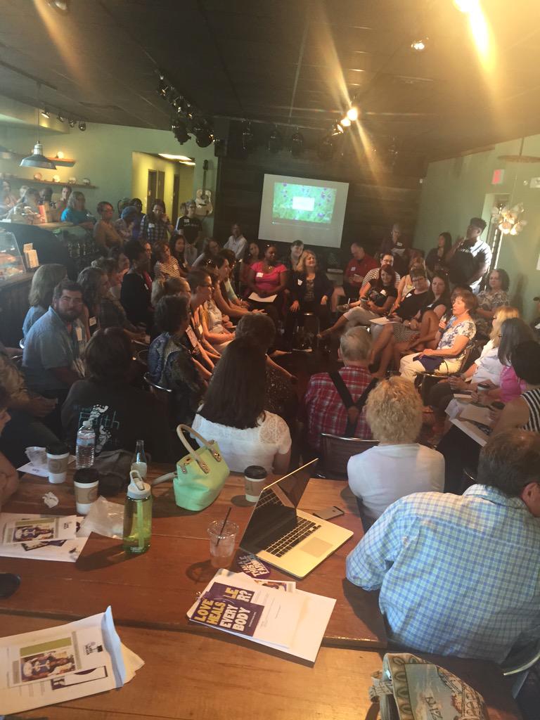 RevBeccaStevens's tweet photo. Another education and outreach day @thistlefarms #loveheals #movementfor women's freedom. http://t.co/VPFUnUqAmP