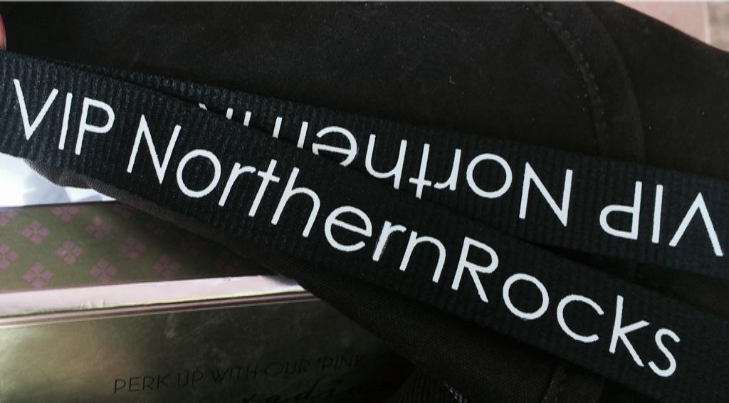 MissRSOConnell's tweet photo. New favourite item! #vip #northernrocks http://t.co/b2Rm93oQqa