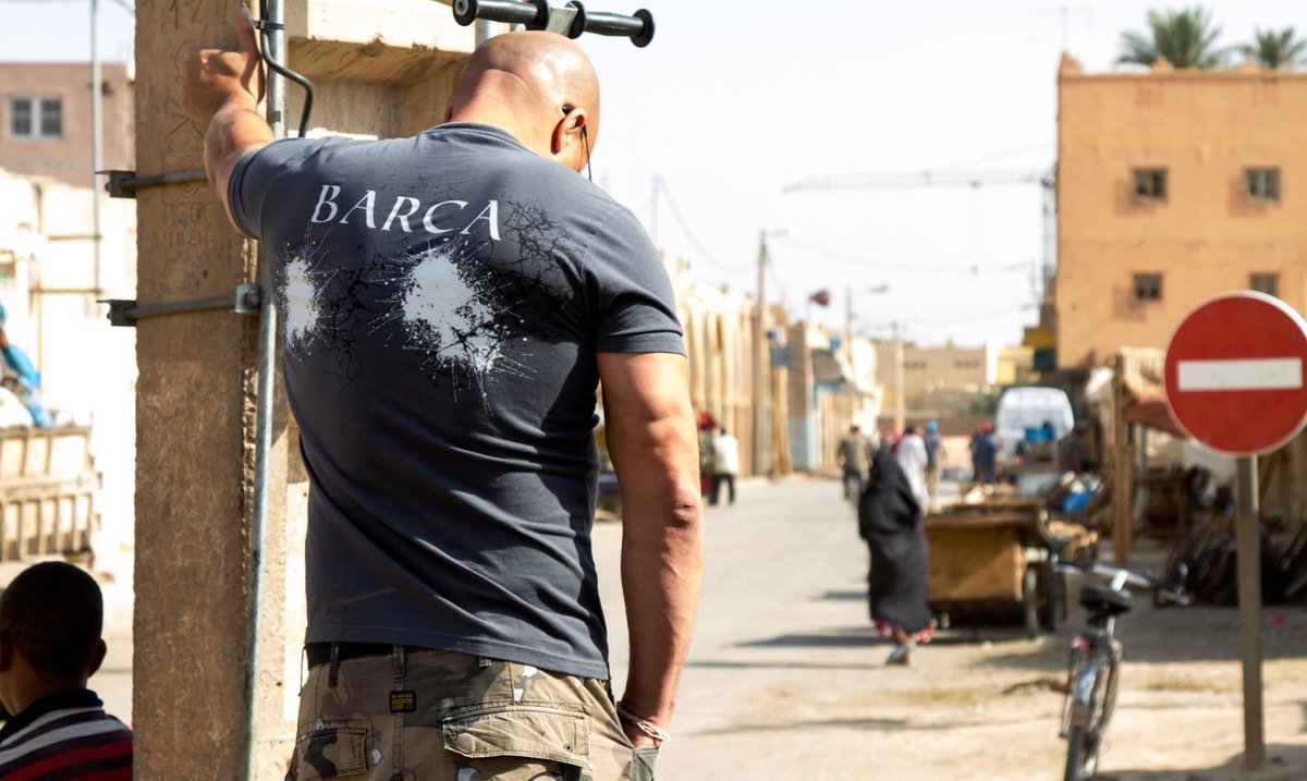 #VinDiesel au Maroc (Arfoud) pour le tournage de son film.