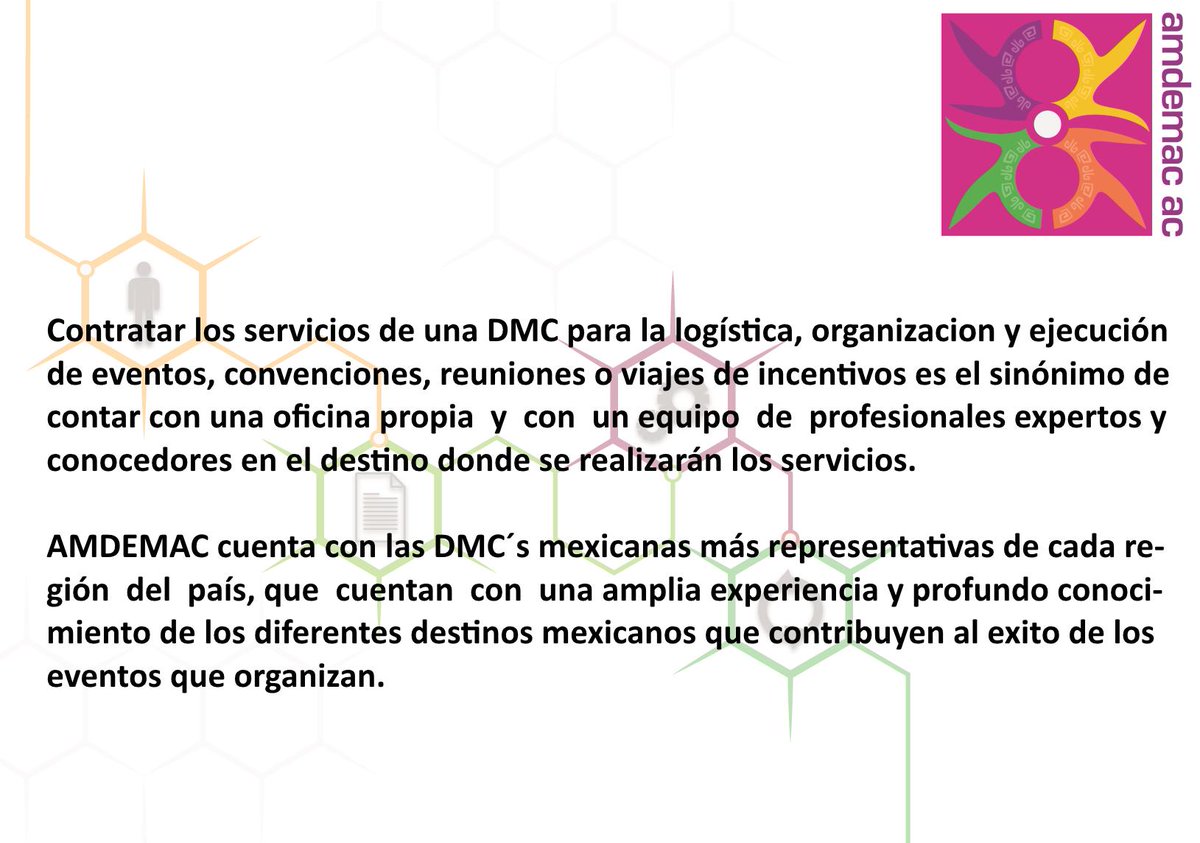 Beneficios de asociarte en AMDEMAC! #DMCMexico, #turismoreuniones  <a href="/LeonMavicaro/">Turismo de Reuniones</a> <a href="/TuryNegTV/">Turismo&Negocios TV</a> <a href="/turespacio/">Turespacio</a>