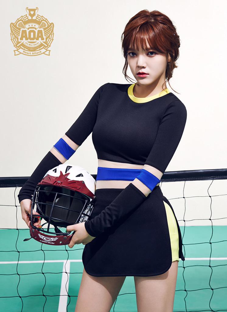 AOA ユナ　公式フォトカード　Heart Atack AOA 에이오에이 - HEART ATTACK | YUNA 유나 PHOTO CARD | eBay