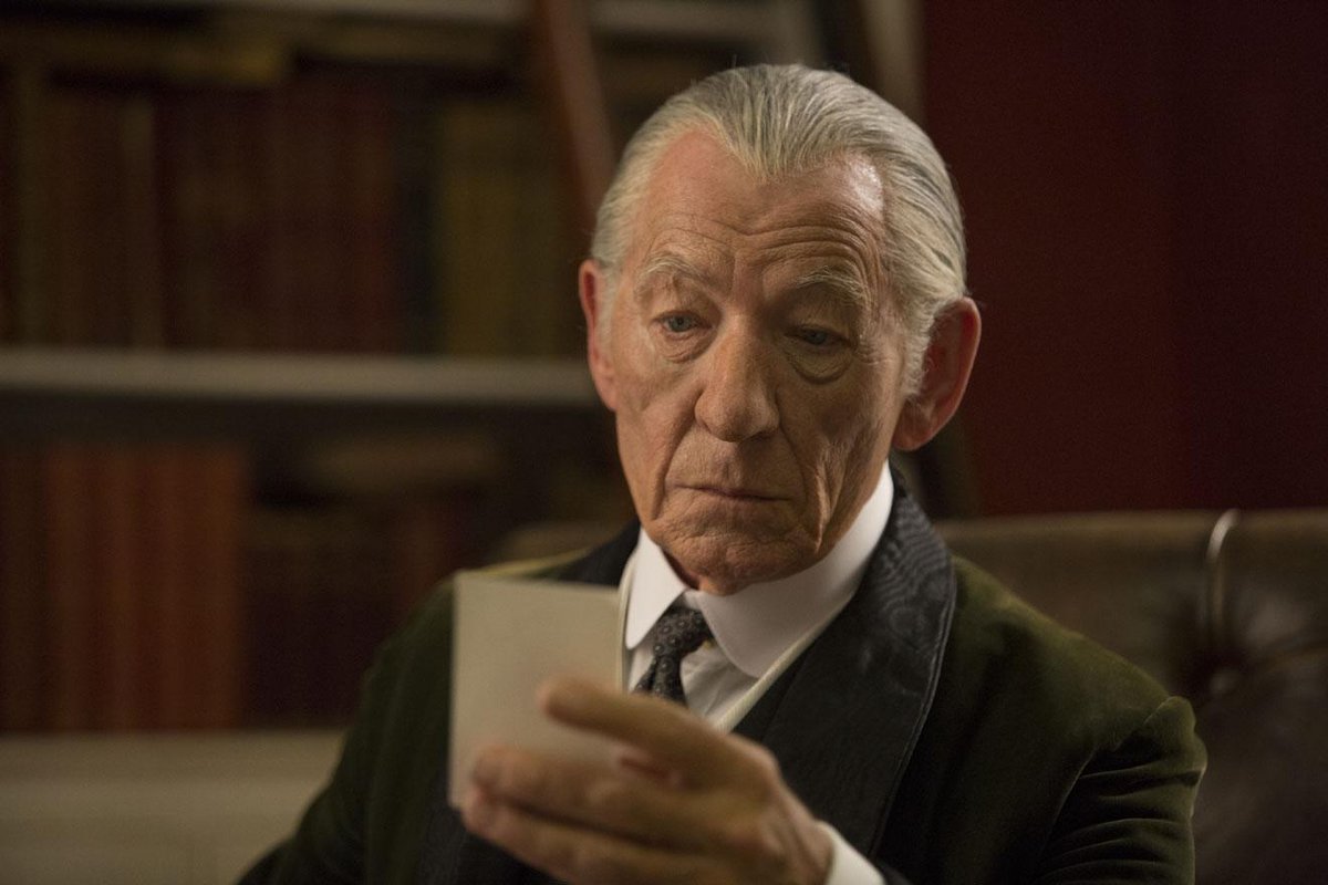 IanMcKellen's tweet photo. For the facts about "Mr Holmes" visit the new official US website at http://t.co/uuqgfqQsVS It's splendid! http://t.co/8dPyHxpWSI