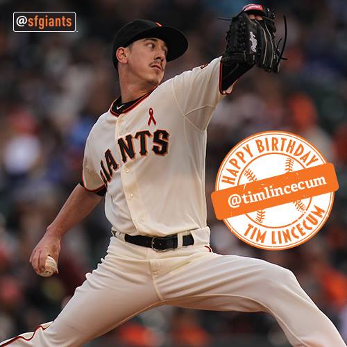 Happy Birthday Tim Lincecum! 