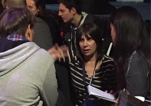 gabrielaseijo's tweet photo. Muy buena idea y enfoque de @CampanaVerdeWA en #BAHackaton .No pares @AriannaSarvag !! Cuenta regresiva a @Voslohaces http://t.co/bjAsOpjcnk
