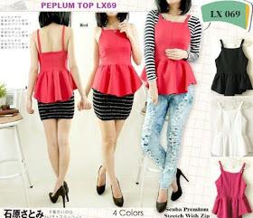 modiste_shop's tweet photo. LM PEPLUM TOP Lx69 @95 good quality http://t.co/DwG0RrBkQB
