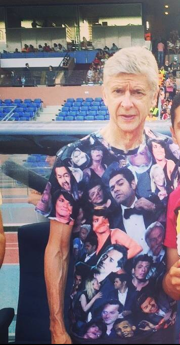 Wengers new shirt