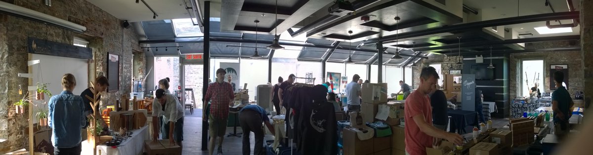 MooShuIceCream's tweet photo. Awesome beer-fueled event yesterday by @HandmadeHarvest! This weekend? @Urban_Craft market on Saturday! http://t.co/1GxMMHcsqM