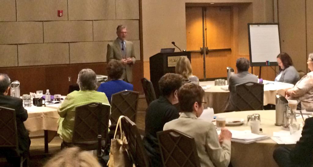 ADCESdiabetes's tweet photo. Very uplifting keynote address by Former Sen. Tom Daschle encouraging us to "be the voice" #PPF15 http://t.co/04M2rnAI1h