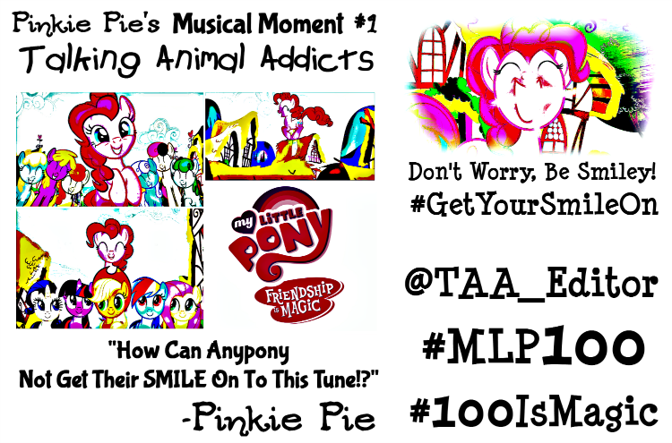 TAA_Editor's tweet photo. .Ladies and #Bronies, Pinkie Pie will be glad to know it's #NationalSmilePowerDay! #100ismagic | @discoveryfamily http://t.co/QZqzQwqkO3
