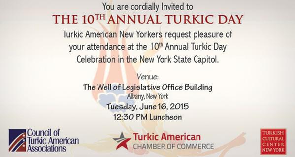 TCCNewYork's tweet photo. Upcoming... Jun 16 - The 10th #Annual #Turkic Day - Read More:http://t.co/dW06uLObnn @Turkic_Council @turkicamericanc http://t.co/J1a1XXP2mQ