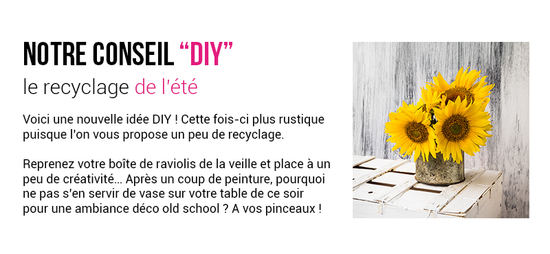 Chefissime's tweet photo. Notre conseil DIY #diy #avospinceaux #vasedeco #juin #recyclage http://t.co/RiB3MGZrGJ