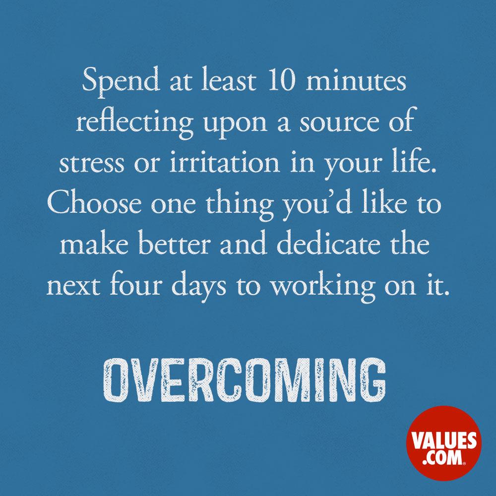 passiton_values's tweet photo. Today's #ValuesIdea: Choose one thing that's stressing you out, and work on improving it! #overcoming http://t.co/jnHCglJhdp
