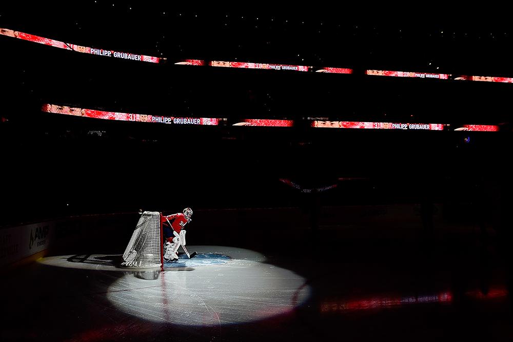Capitals's tweet image. NEWS: #Caps Re-sign Philipp Grubauer to a 2-year, one-way contract. RT to congratulate Grubi! capitalstoday.monumentalnetwork.com/2015/06/15/cap…