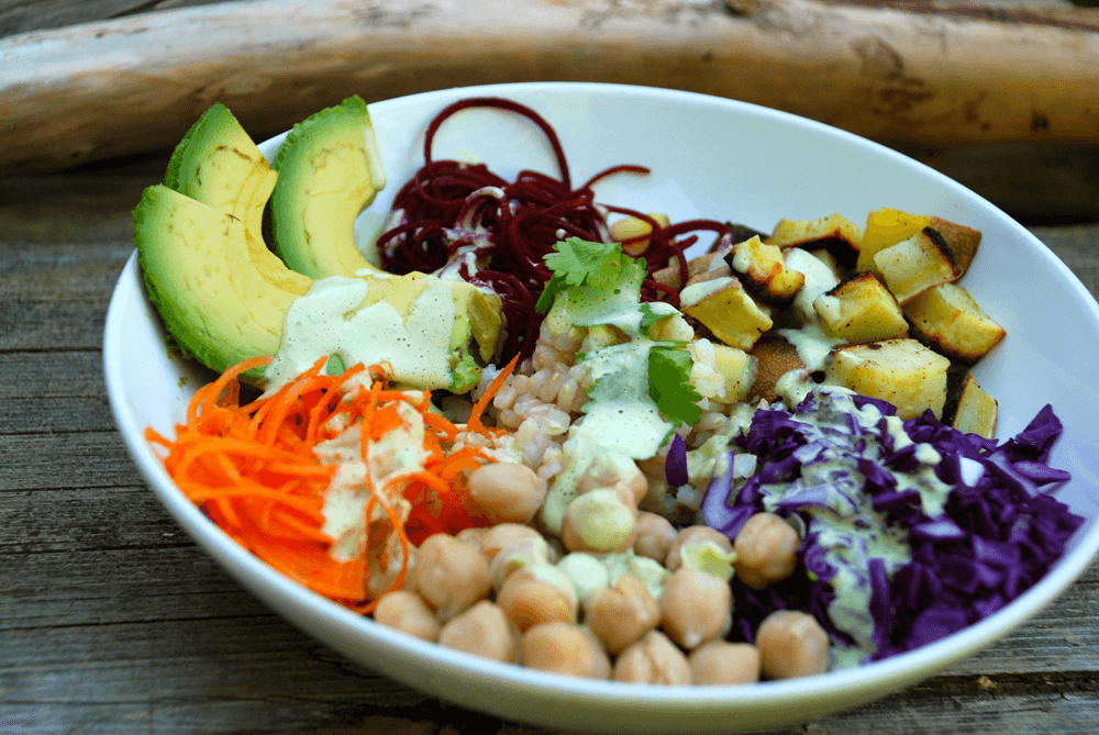 Test Kitchen in full swing getting ready for Cafe at VegFest on Aug8 Wholesome Bowl bit.ly/1aXm7AQ #vegan
