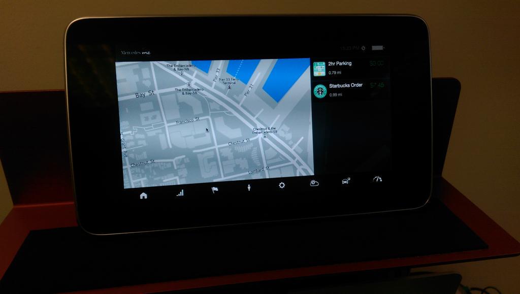 shadenut's tweet photo. @Nicole_Scooter here's our finalist BenzPay app. Thanks for judging, that was fun. #hackwiththebest http://t.co/gmbU0XK3dO