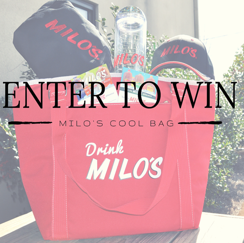 DrinkMilos's tweet photo. Retweet to enter to win a Milo's cool bag for Dad! Give him something SWEET this year!  #drinkmilos #FathersDay http://t.co/UcM40Qvpca