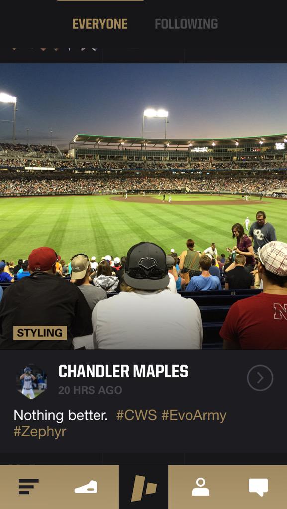 Damn, seeing this on my phenom feed really makes me wish I was in Omaha right about now #CWS