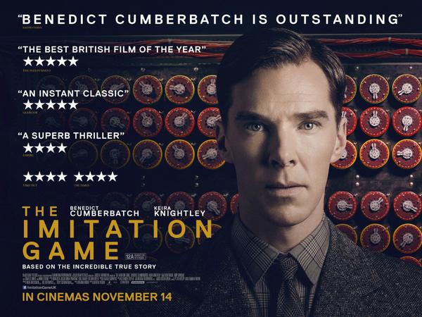The Imitation Game with Benedict Cumberbatch this Thursday 18th June 7.10pm Cowbridge Town Hall £4 <a href="/FilmHubWales/">Film Hub Wales</a>